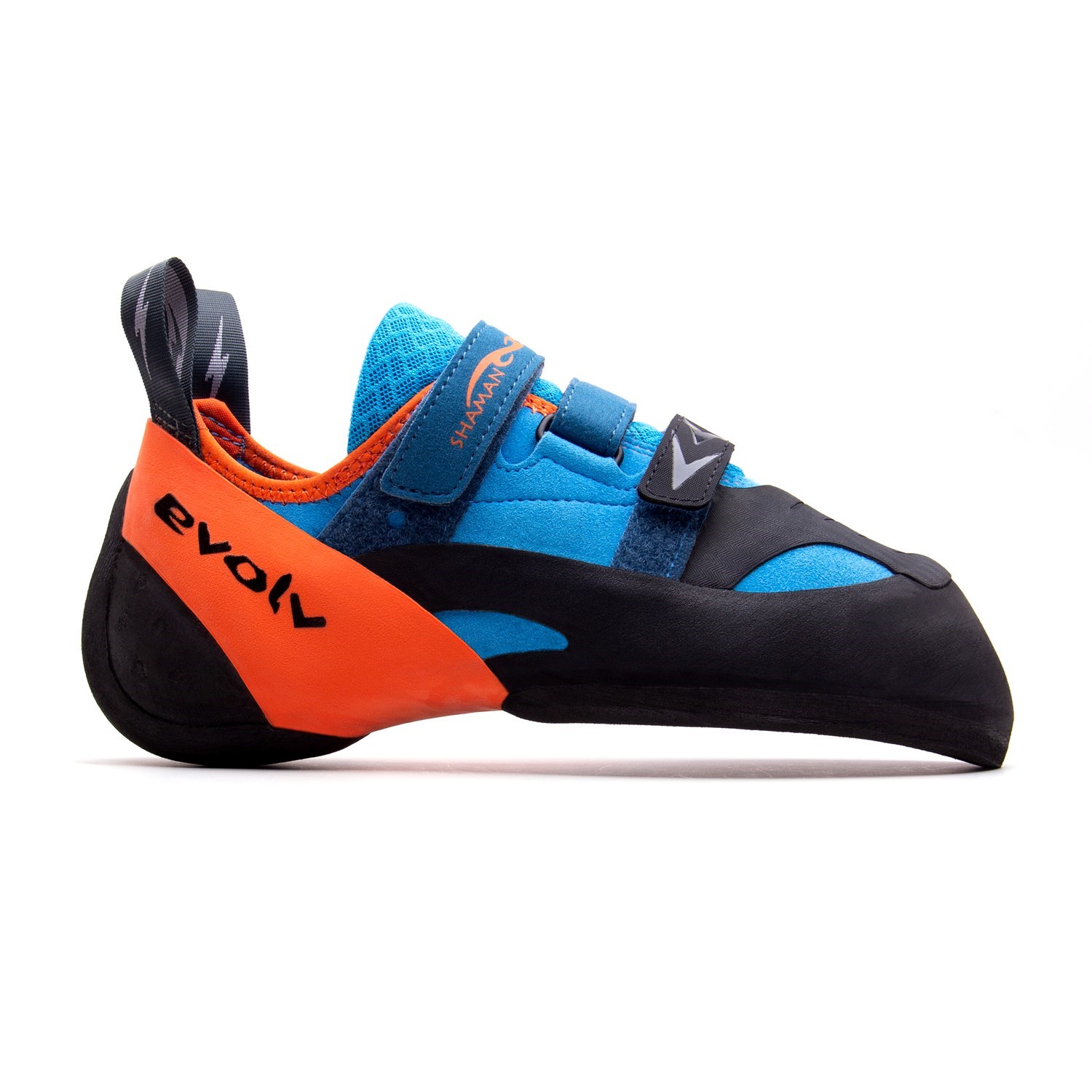 Details about   Mens Evolv Shaman US Size 5.5 Orange Blue Climbing Shoes UK Size 4.5 